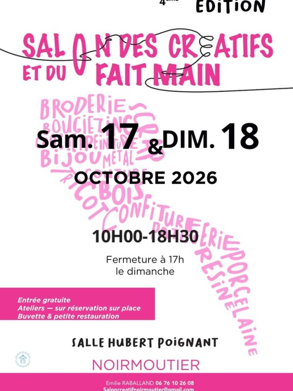 Salon du fait Main - Noirmoutier en l'Ile